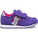 Saucony Baby Jazz Hook & Loop Kids' Sneakers Purple | Canada 727NWYB